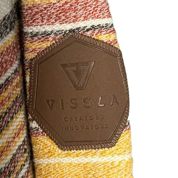 Vissla Mens Hoodie Poncho Style Sweater Pullover Long Sleeve Pockets Size Large - Picture 6 of 11